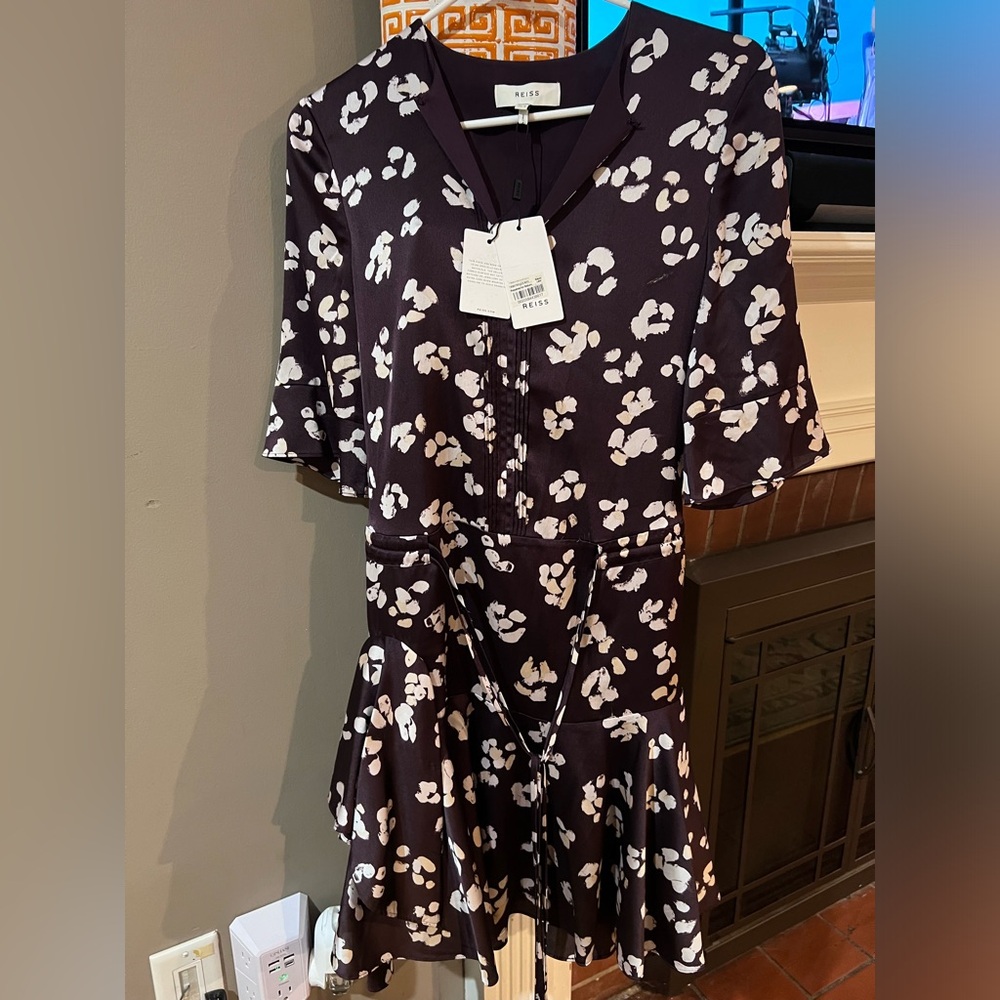 Reiss Flower Dress - NWT